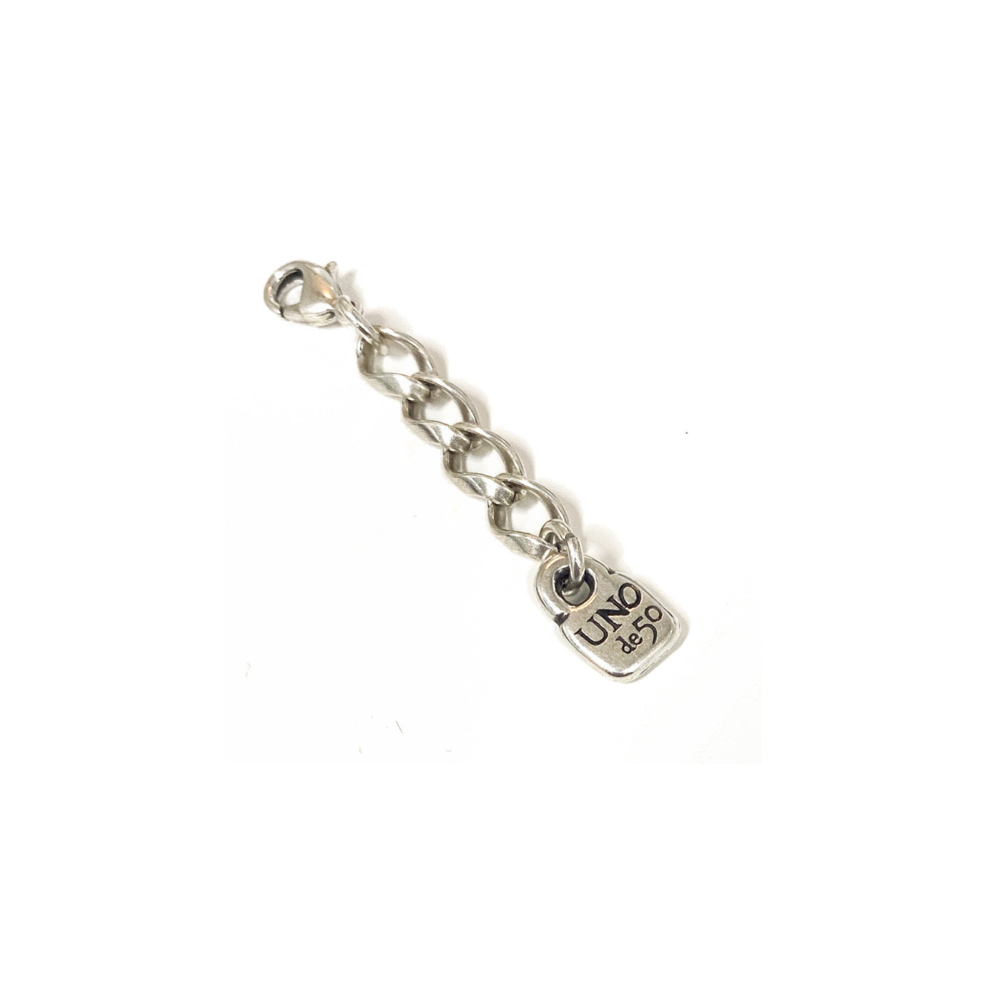 BRACELET NECKLACE EXTENSION SILVER PLATED UNOde50 jewellery